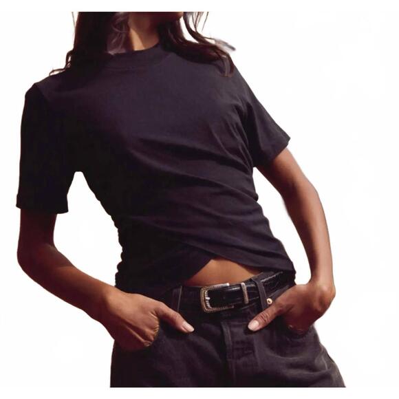 NEW NATION LTD khloe top in jet black - Picture 4 of 5